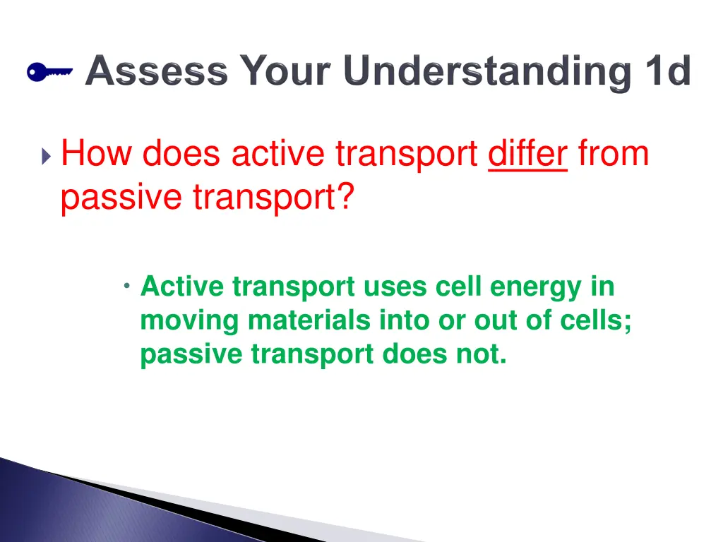 how does active transport differ from passive