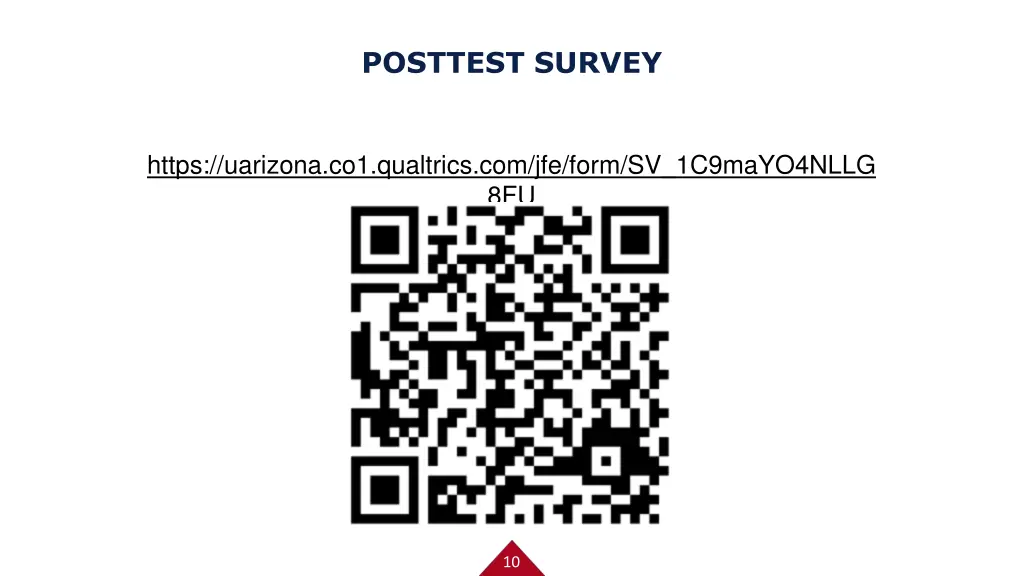 posttest survey