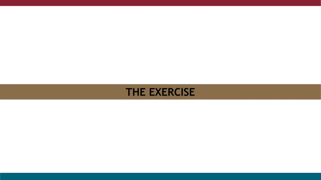the exercise