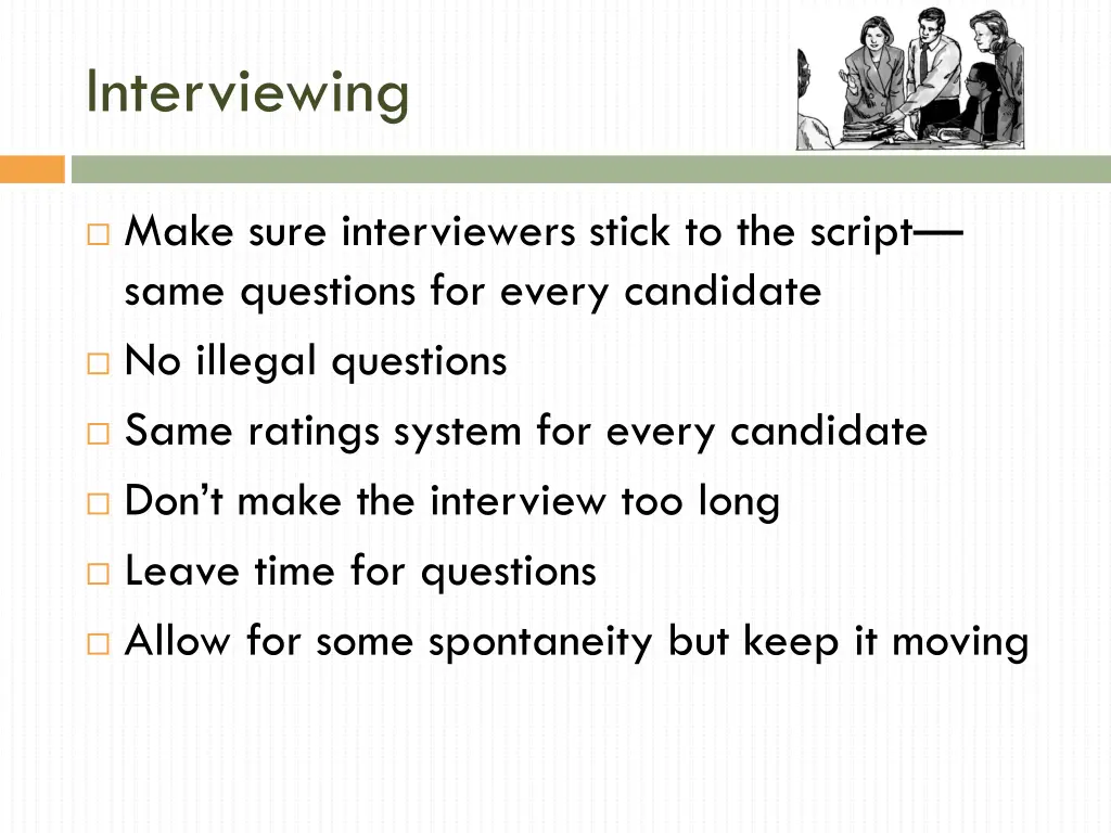 interviewing