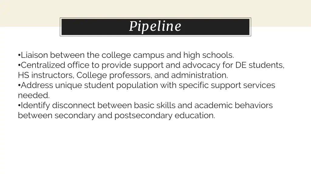 pipeline