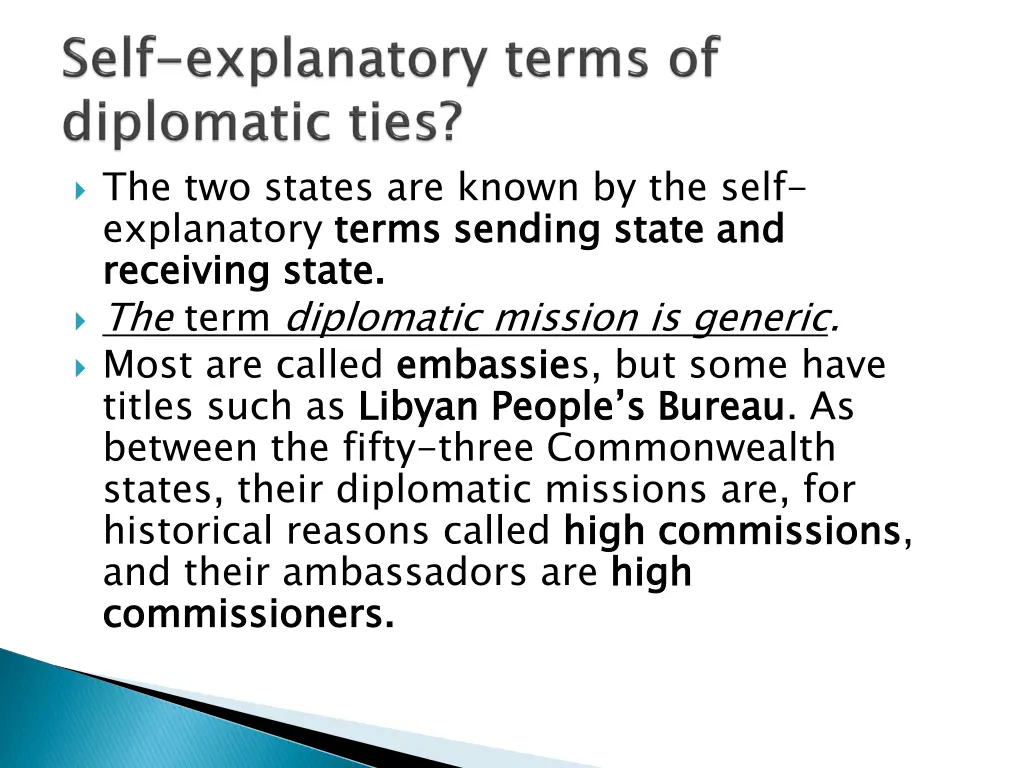 the two states are known by the self explanatory