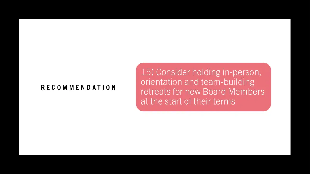 15 consider holding in person orientation
