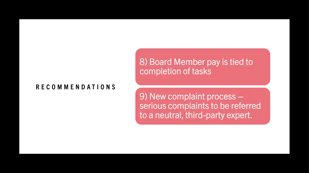 8 board member pay is tied to 8 board member