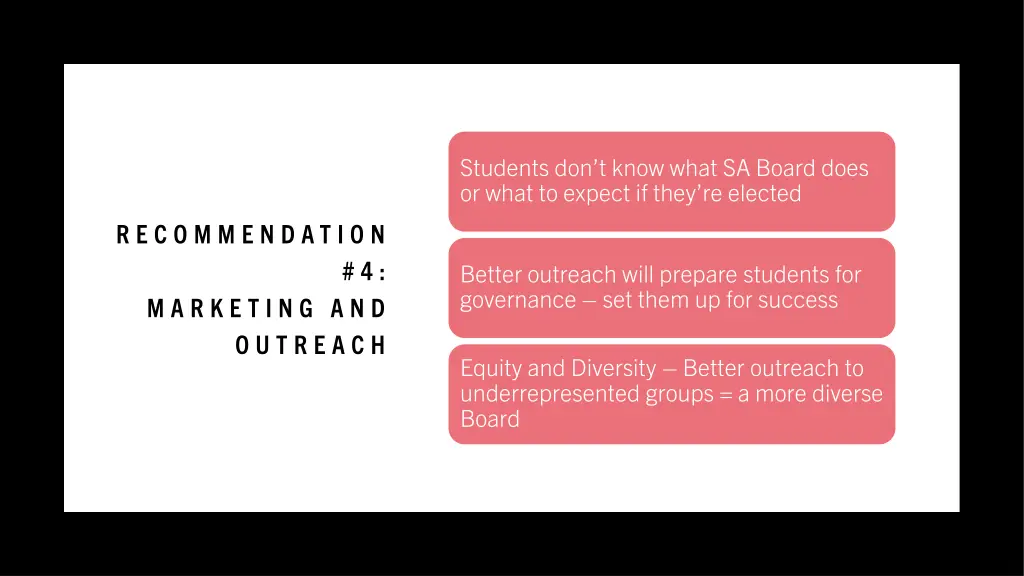 students don t know what sa board does or what