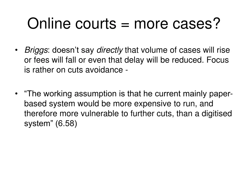 online courts more cases