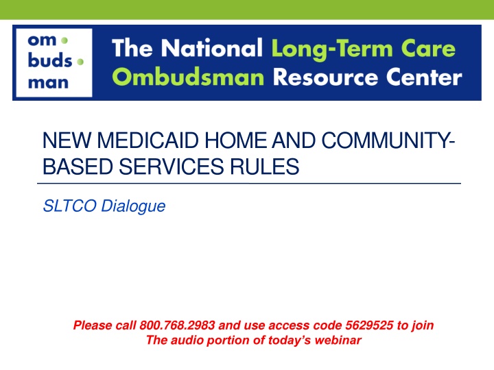 new medicaid home and community based services