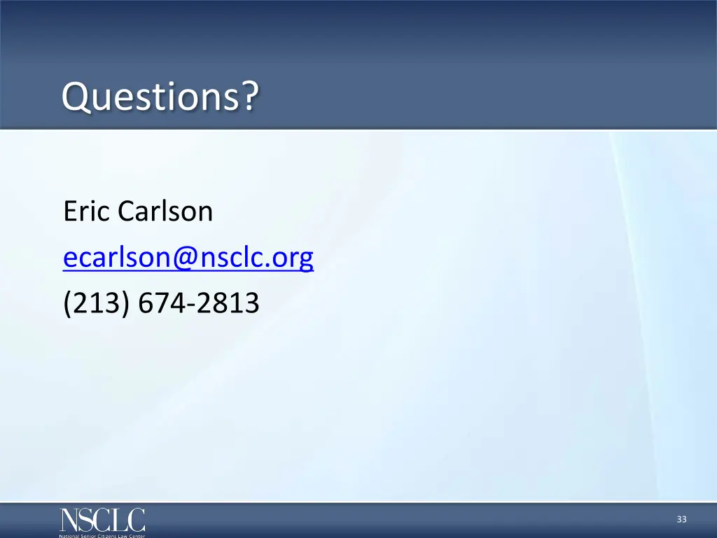 questions