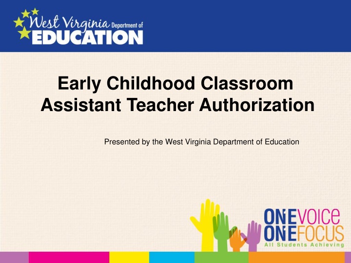 early childhood classroom assistant teacher