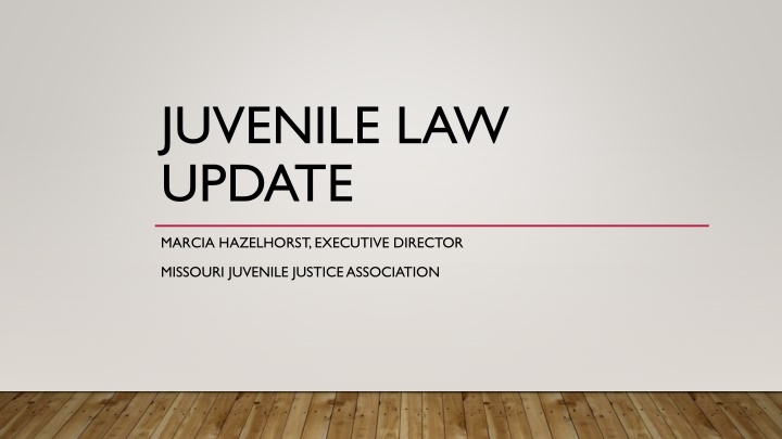 juvenile law update
