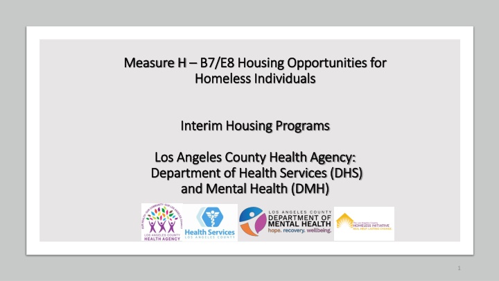 measure h measure h b7 e8 housing opportunities