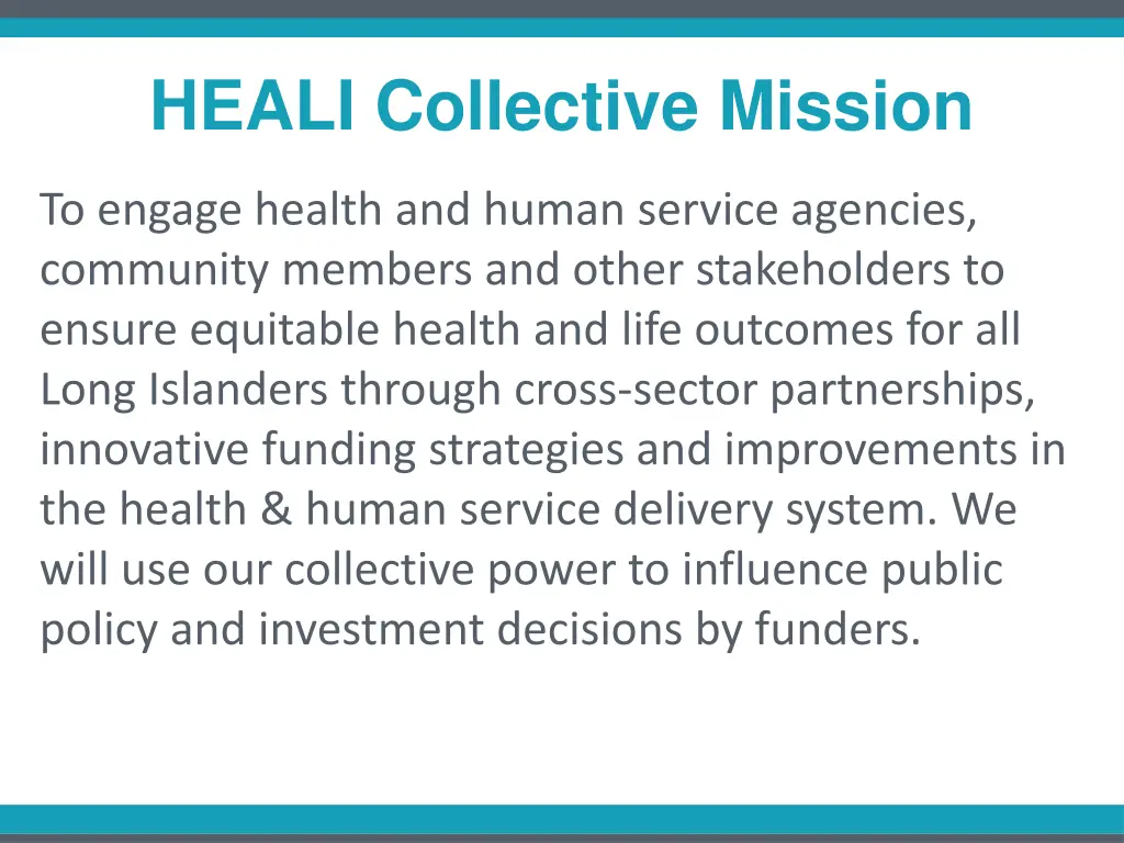 heali collective mission