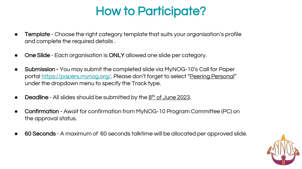 how to participate how to participate
