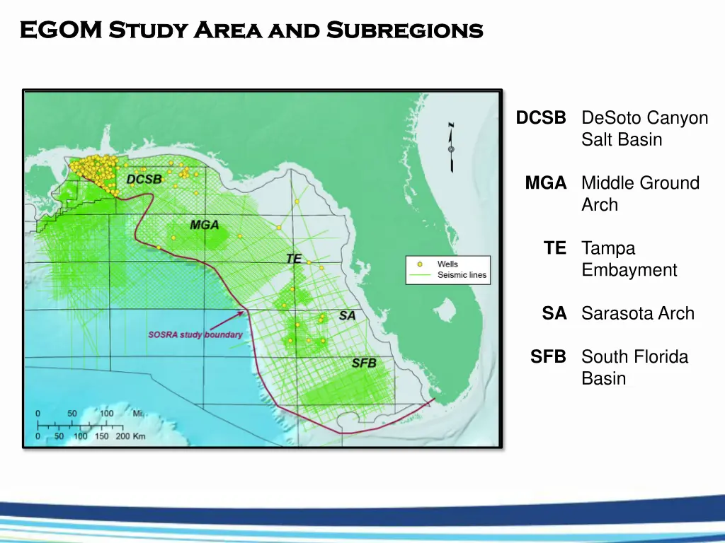 egom study area and egom study area and subregions