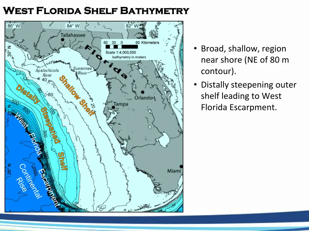 west florida shelf bathymetry west florida shelf