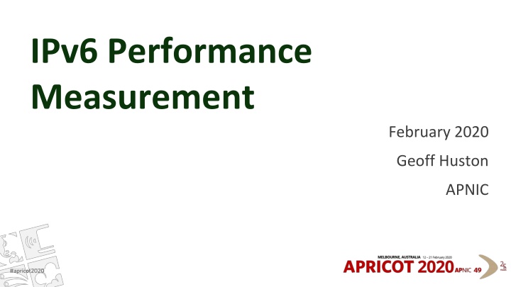ipv6 performance measurement