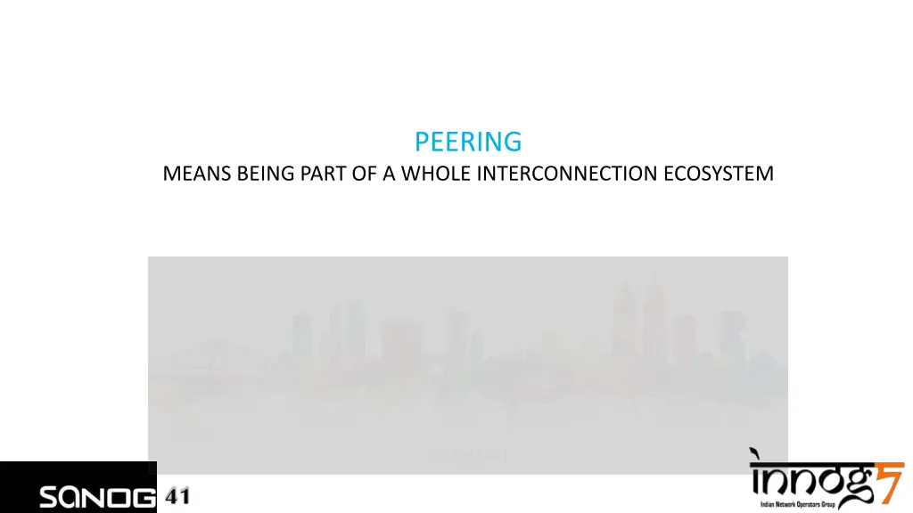 peering