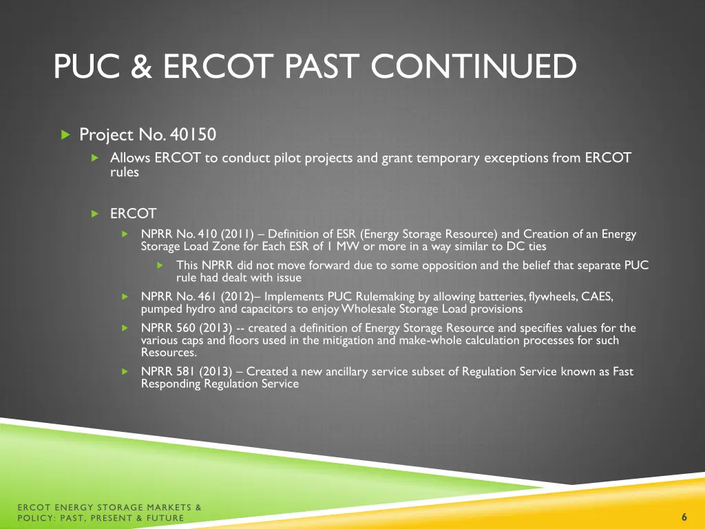 puc ercot past continued