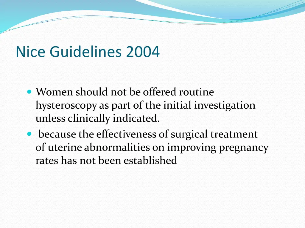 nice guidelines 2004