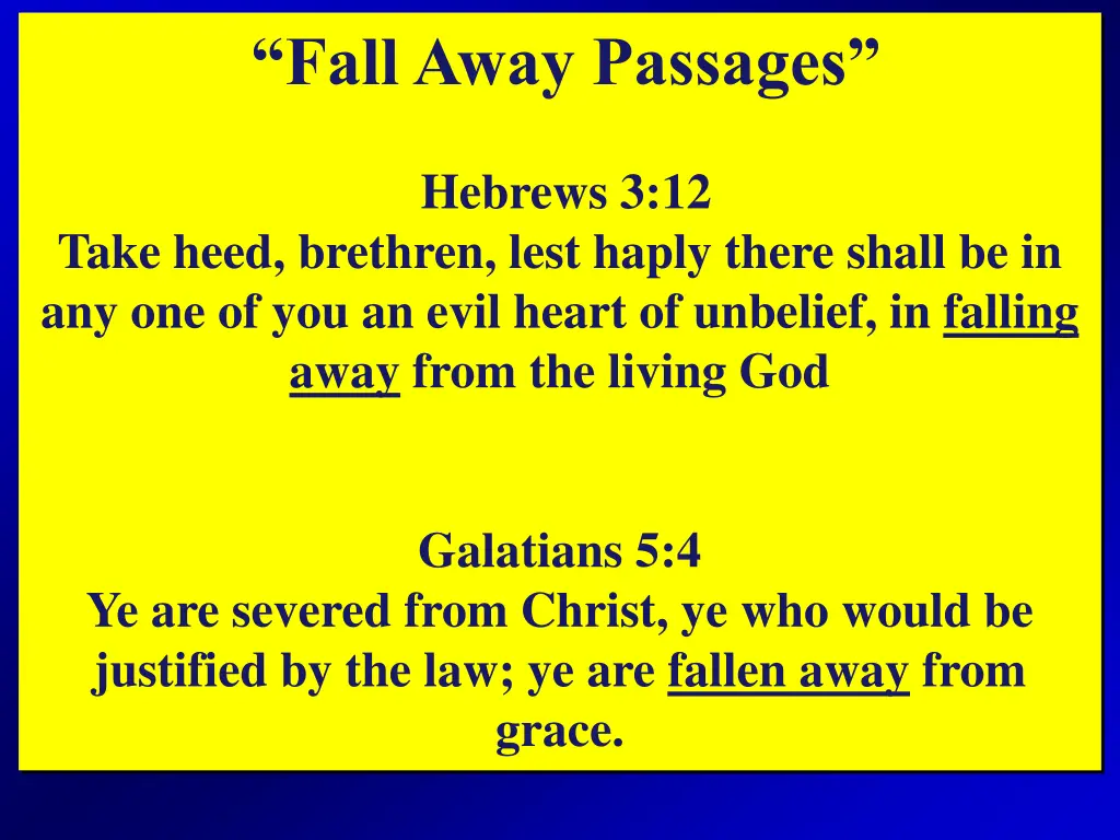 fall away passages 1