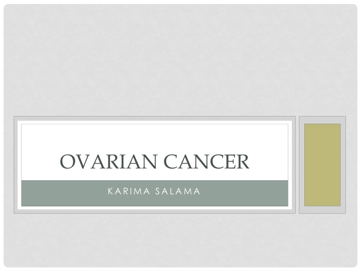 ovarian cancer