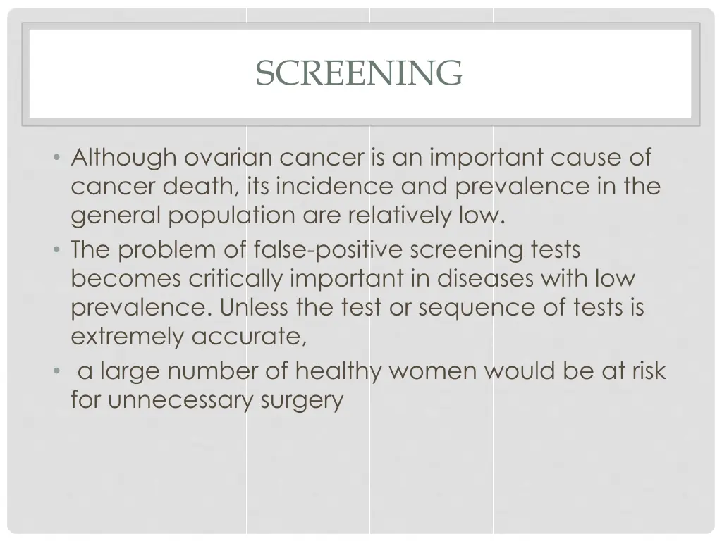 screening 1