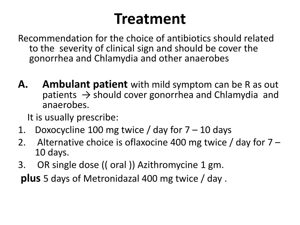 treatment