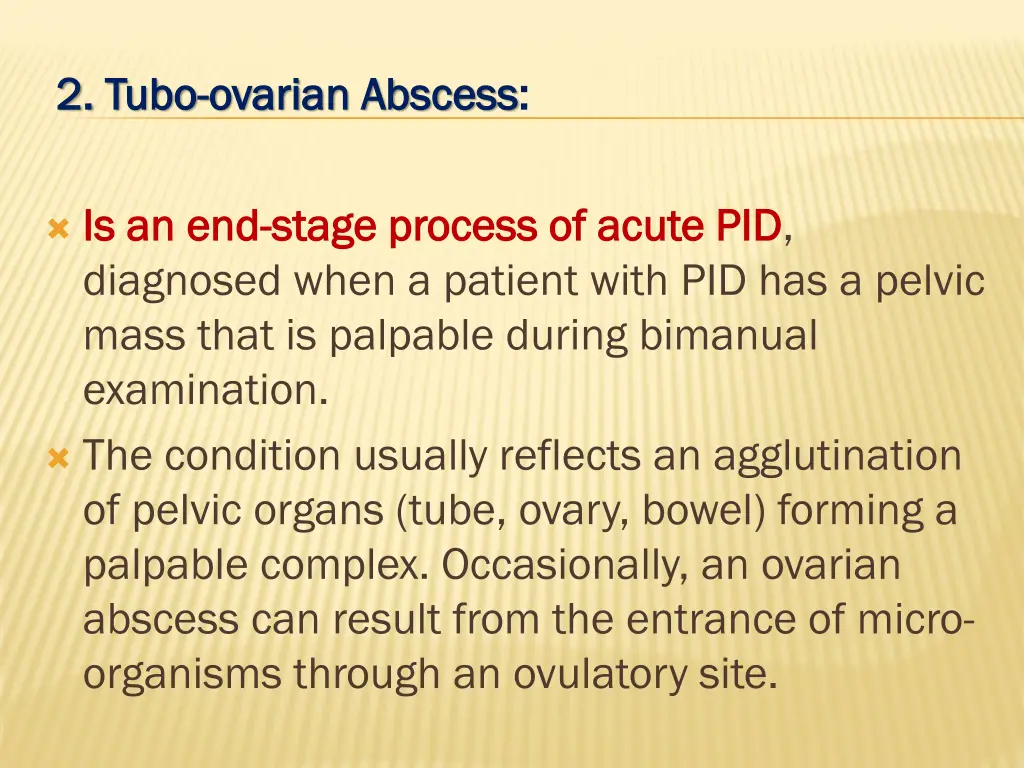 2 2 tubo tubo ovarian abscess ovarian abscess