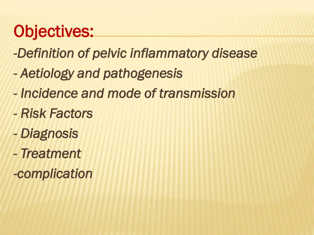 objectives objectives definition of pelvic