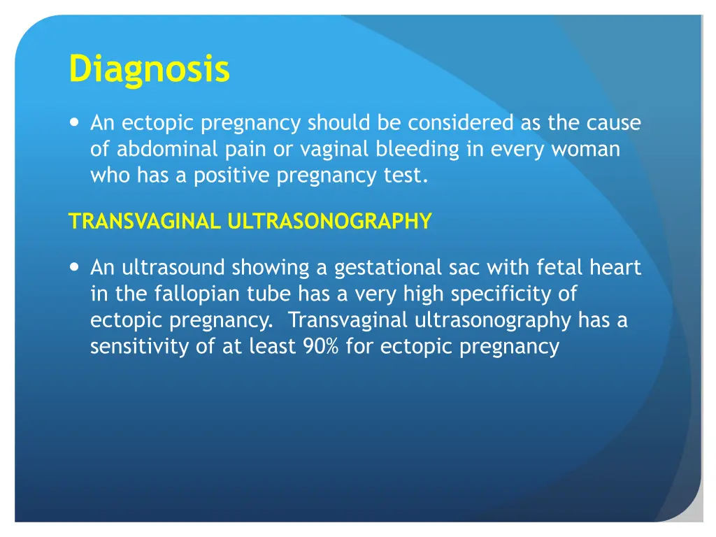 diagnosis