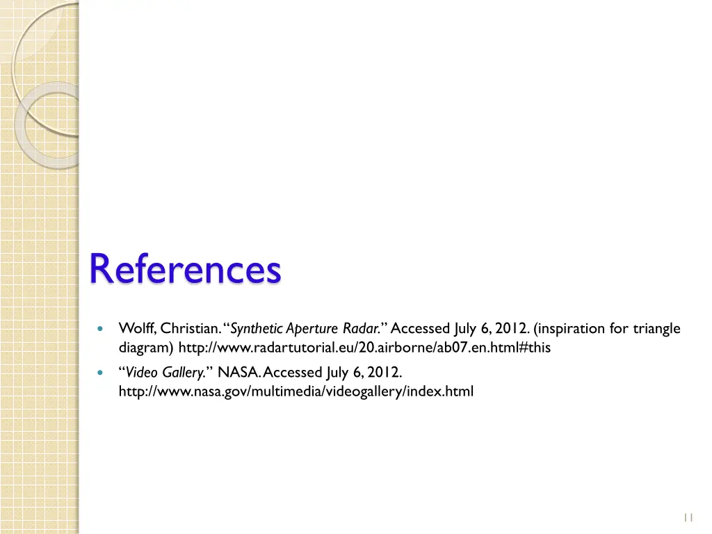 references