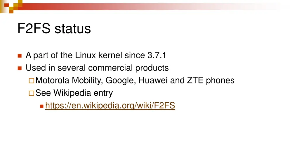 f2fs status