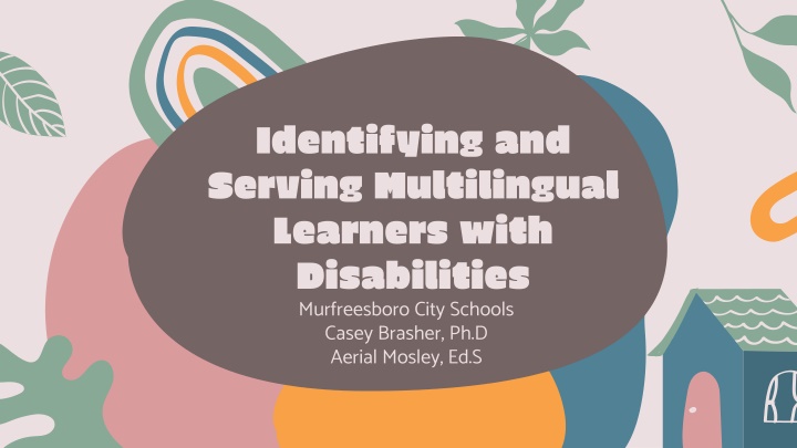 identifying and serving multilingual learners