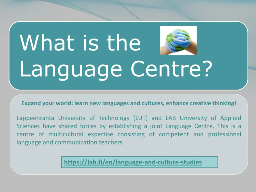 what is the language centre
