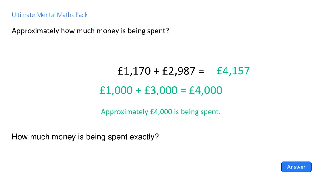 ultimate mental maths pack 16