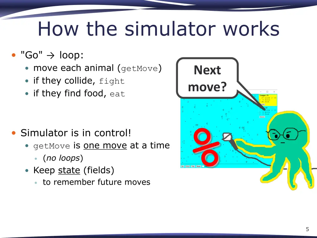 how the simulator works