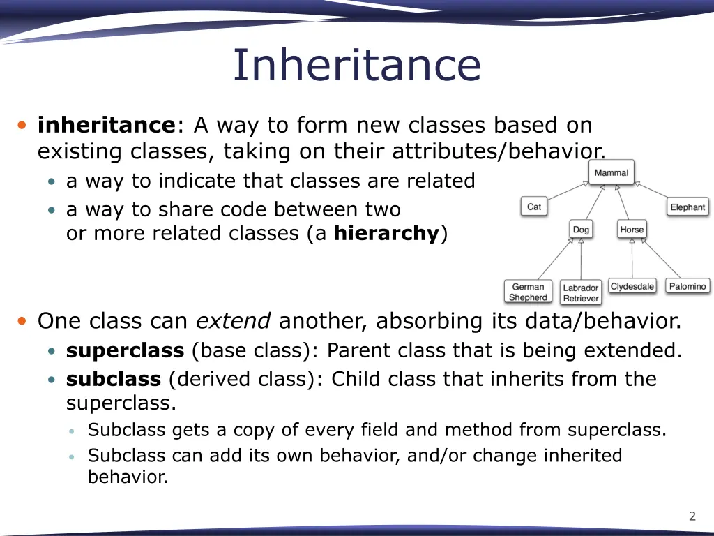inheritance