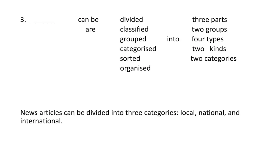 3 can be