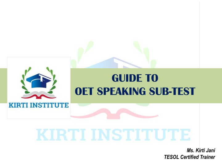 guide to