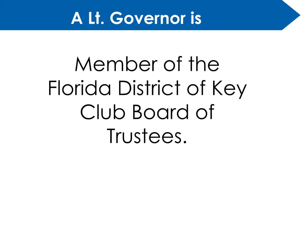 a lt governor is