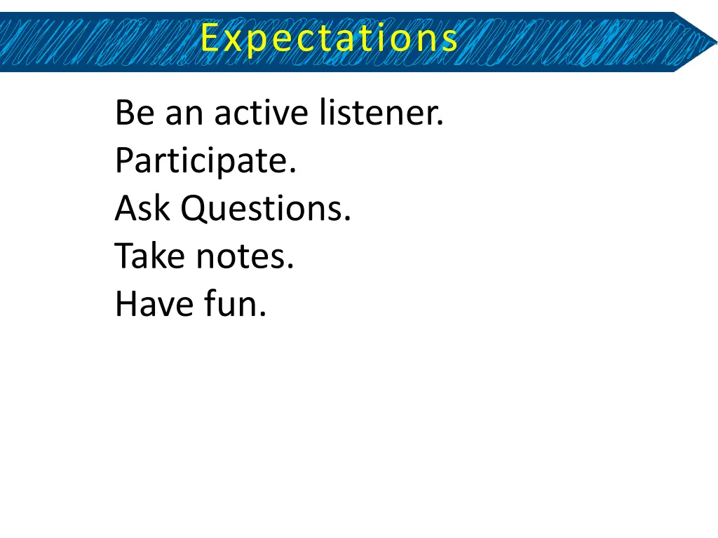 expectations
