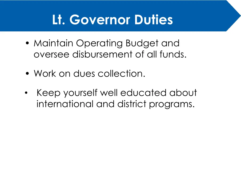 lt governor duties 2