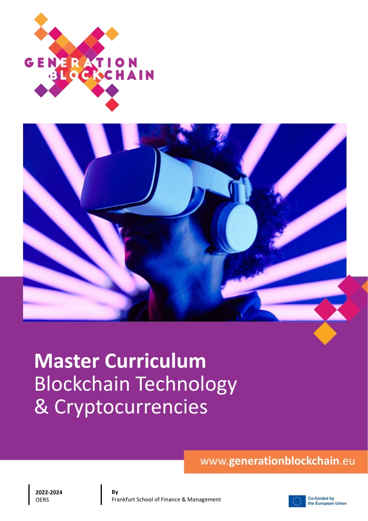 master curriculum blockchain technology