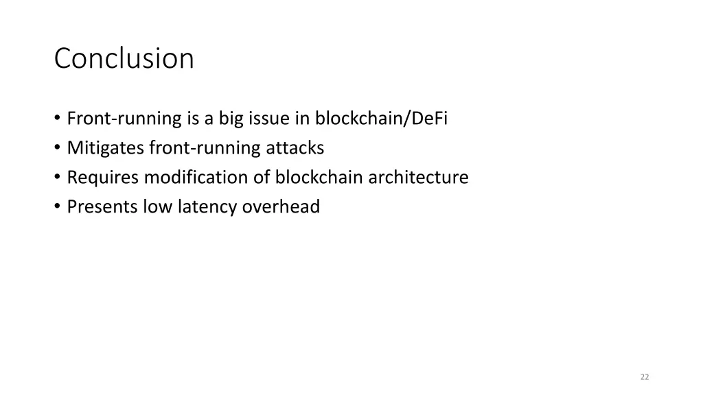 conclusion