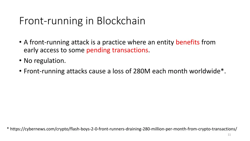 front running in blockchain 3