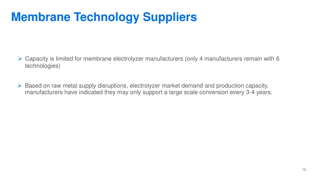 membrane technology suppliers