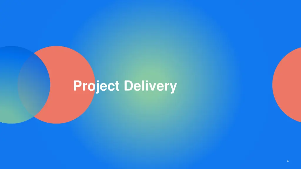 project delivery