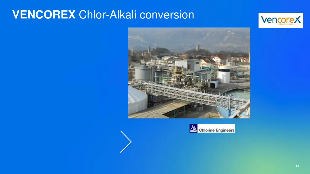 vencorex chlor alkali conversion