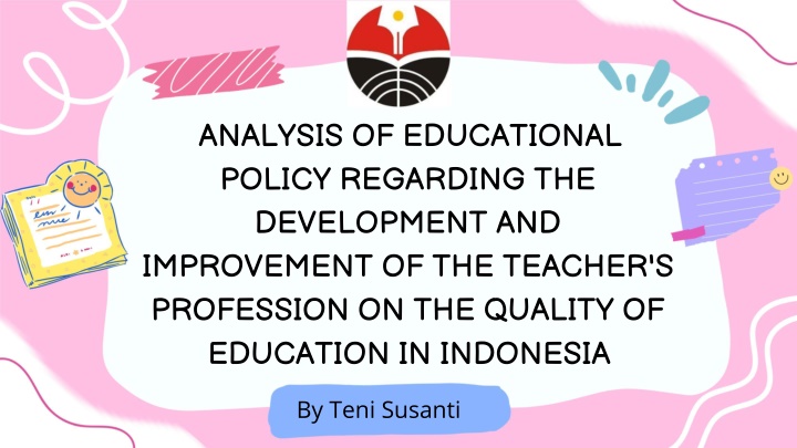 analysis of educational policy regarding