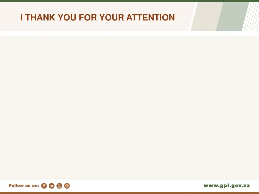 i thank you for your attention